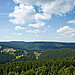 Aussicht auf Oberhof im Thüringer Wald 