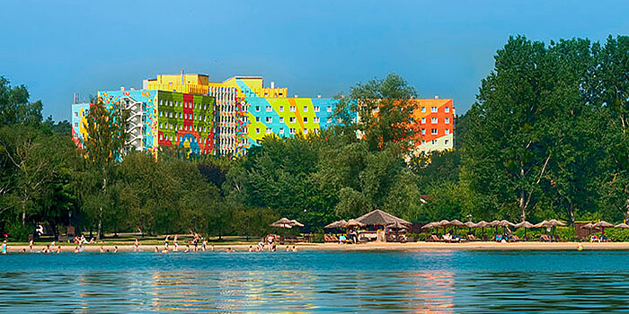 Außenansicht AHORN Seehotel Templin