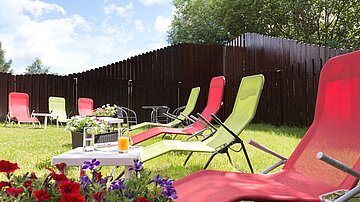 AHORN Waldhotel Altenberg sauna garden