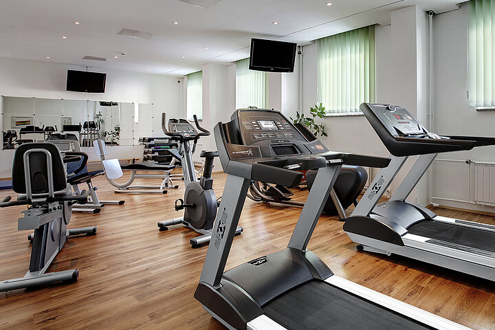 Fitnessraum im AHORN Hotel Am Fichtelberg 