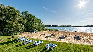 AHORN Seehotel Templin Strand Sommer