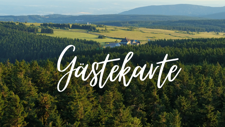 Gaestekarte AHORN Hotel Am Fichtelberg Gästekarte