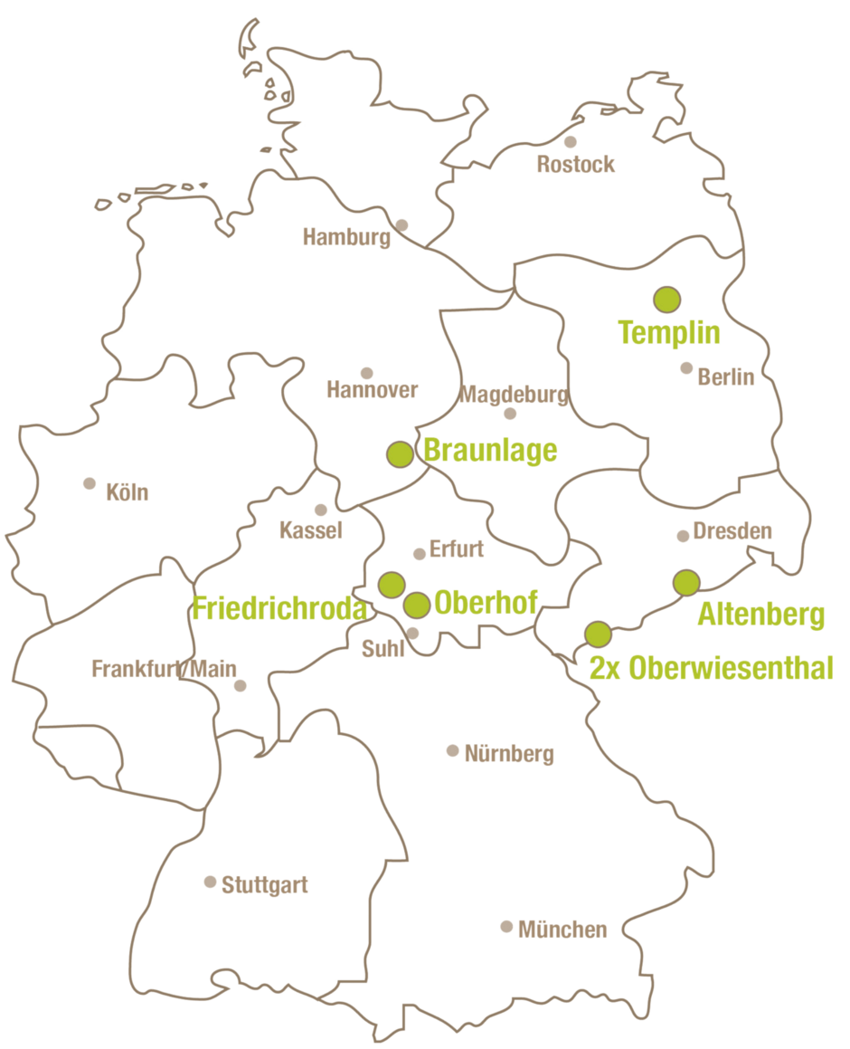Unsere Hotel-Locations Locations AHORN Hotels & Resorts