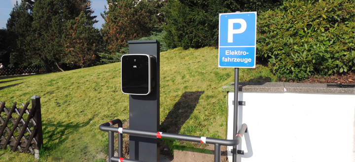 electric car charging station