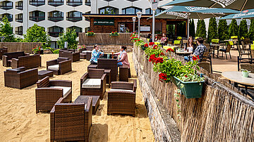 AHORN Berghotel Friedrichroda beer garden