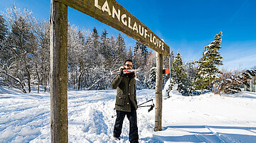 AHORN Waldhotel Altenberg ski trail