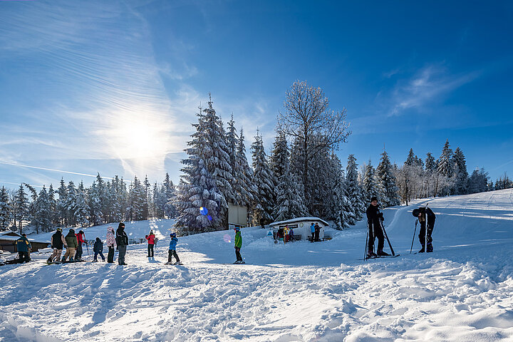 Skipisten Altenberg