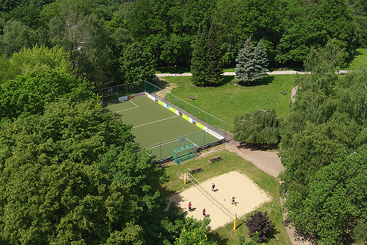 AHORN Berghotel Friedrichroda Fußballfeld