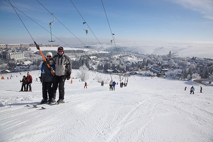 winter sports at the hotel