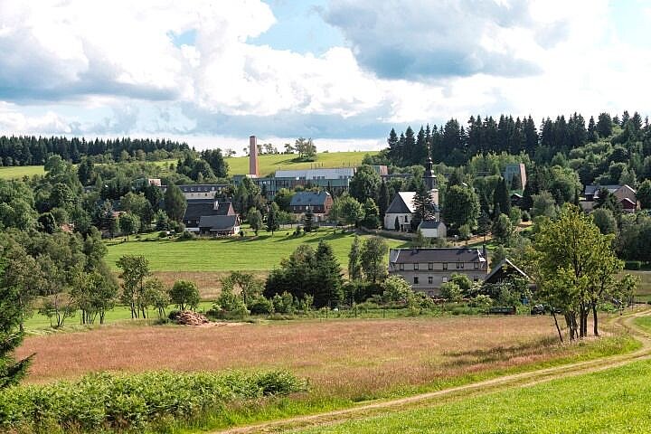 Ausblick auf Altenberg - Schellerhau