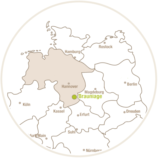 Niedersachsen Standortkarte