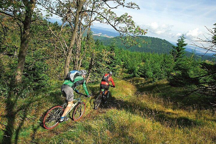 Radurlaub am Rennsteig