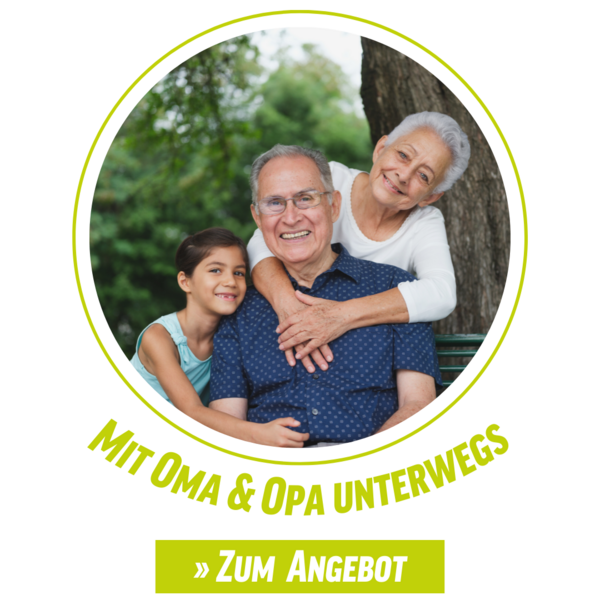 Mit Oma und Opa unterwegs