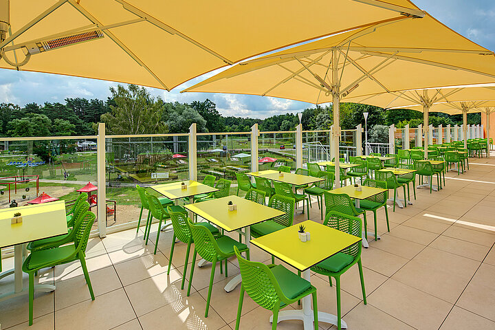 Sommerterrasse AHORN Seehotel Templin