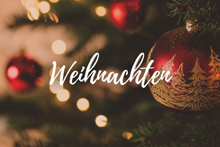 Weihnachtsurlaub