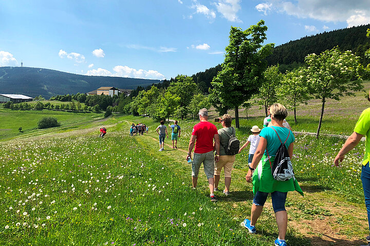 Wandern am Fichtelberg