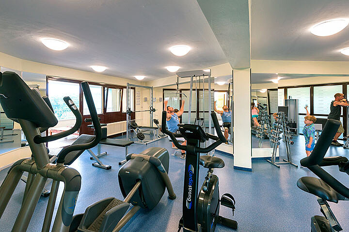 Fitnessraum AHORN Seehotel Templin