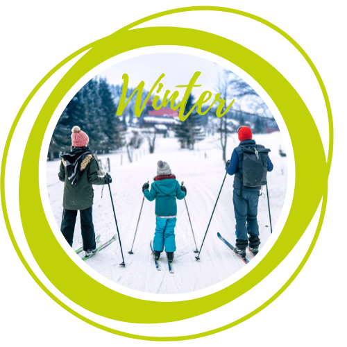 Tagesablauf in Oberhof Winter